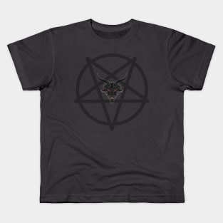 Baphomet design Kids T-Shirt